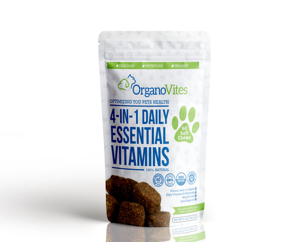 4-IN-1 Daily Essential Vitamins 60ct Organovites®